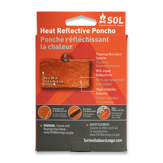SOL Heat Reflective Poncho
