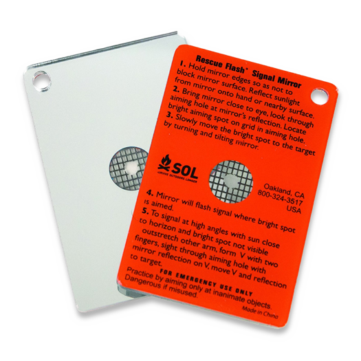 SOL Rescue Floating Signal Mirror