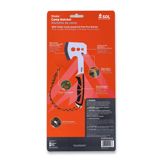 SOL Stoke Camp Hatchet
