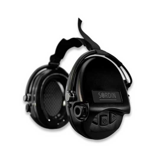 Активні навушники Sordin Supreme Mil AUX Neck, black 76308-04-S