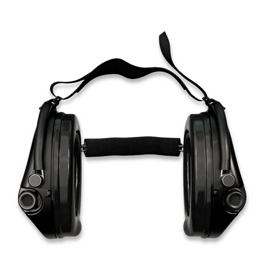 Paraorecchi Sordin Supreme Mil AUX Neck, black 76308-04-S