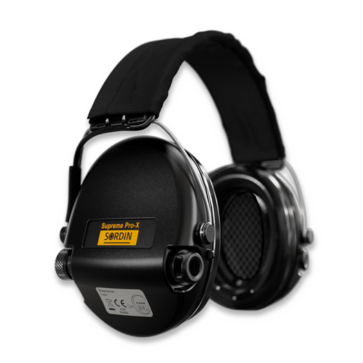 Sordin Supreme Pro-X 耳套, Hear2, Black band, 黑色 75302-X-02-S