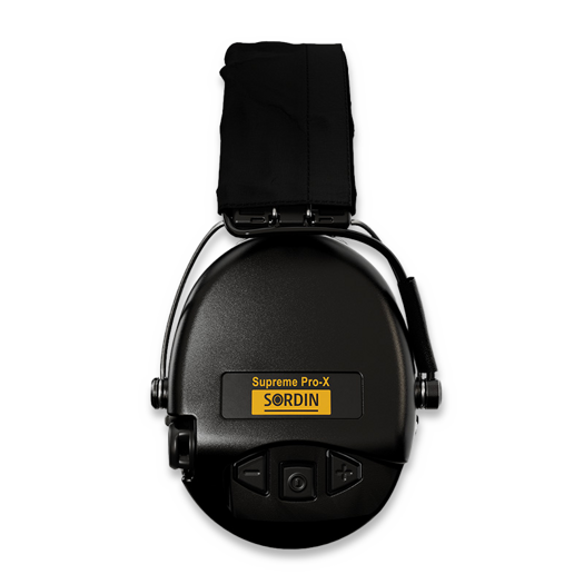 Nauszniki Sordin Supreme Pro-X, Hear2, Black band, czarny 75302-X-02-S