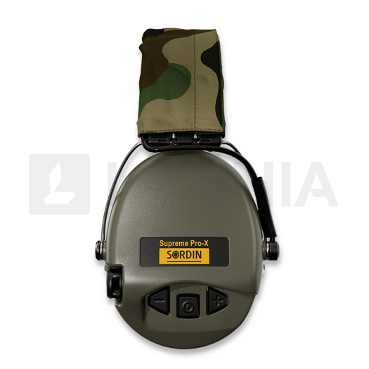 Sordin Supreme Pro-X earmuffs, Hear2, Camo band, green 75302-X-S