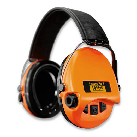 Активні навушники Sordin Supreme Pro-X, Hear2, Leather band, Ember 75302-XL-14-S