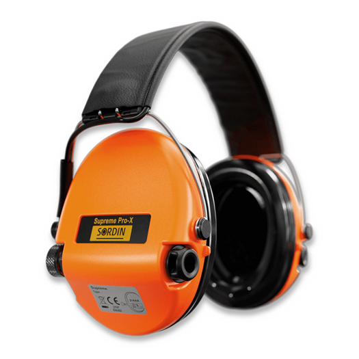 Sordin Supreme Pro-X 耳套, Hear2, Leather band, Ember 75302-XL-14-S