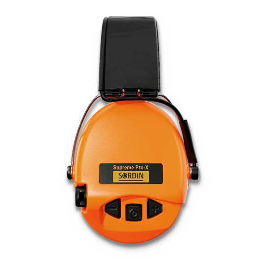 Sordin Supreme Pro-X, Hear2, Leather band, Ember, B-Stock 75302-XL-14-S-BSB