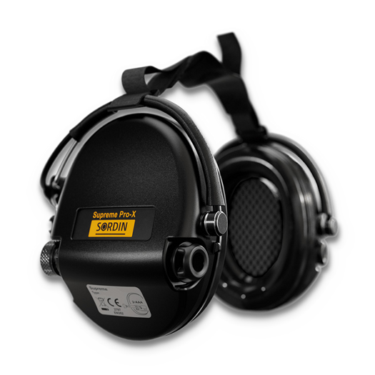 Sordin Supreme Pro-X Hear2 neck Gel black 76302-X-02-G-S-BSA1