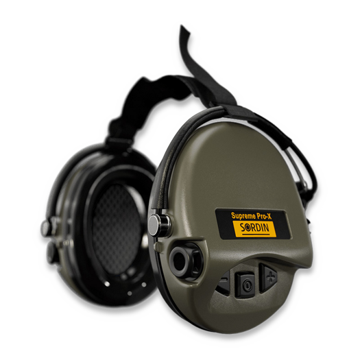 Активні навушники Sordin Supreme Pro-X Hear2 neck Gel green 76302-X-G-S