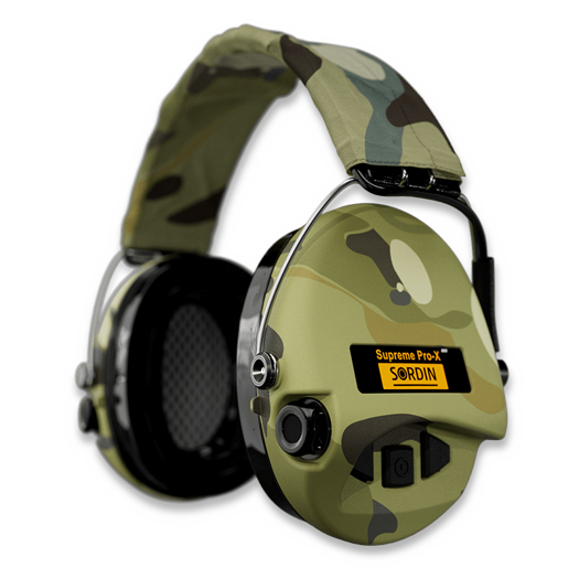Активні навушники Sordin Supreme Pro-X LED, Hear2, Camo band, GEL, Camo 75302-X-08-S