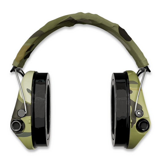 Sordin Supreme Pro-X LED 耳あて, Hear2, Camo band, GEL, Camo 75302-X-08-S