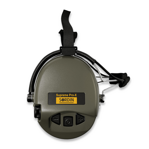 Sordin Supreme Pro-X Neckband 耳套, Hear2, 綠色 76302-X-S