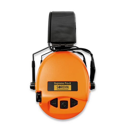 Sordin Supreme Pro-X Slim, Hear2, Leather band, Ember 74302-XL-14-S