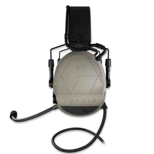 Chrániče uší Sordin Supreme T2 CC Neckband, black 304004-20P