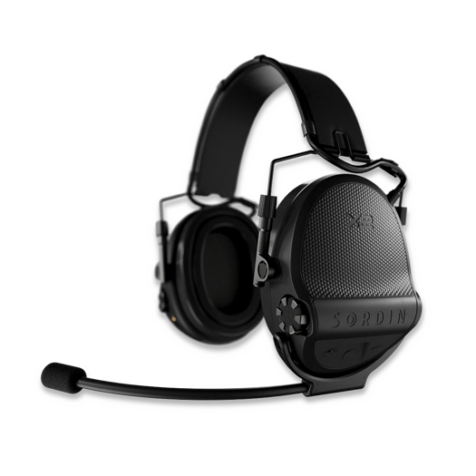 Активні навушники Sordin Supreme X2 BT Headband leather Gel vihreä black 302004-10G