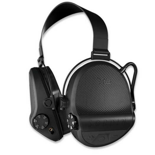 Sordin Supreme X2 BT Neckband Gel black hörselskyddet 302004-20G