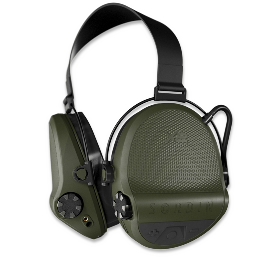 Ausu aizsargi Sordin Supreme X2 BT Neckband Gel green 302006-20G