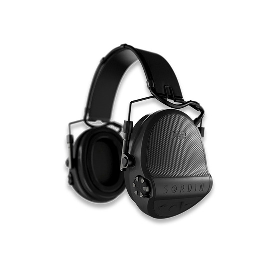 Cache-oreilles Sordin Supreme X2 Headband leather Gel, black 301004-10G