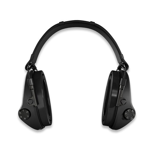 Protetores auriculares Sordin Supreme X2 Headband leather Gel, black 301004-10G