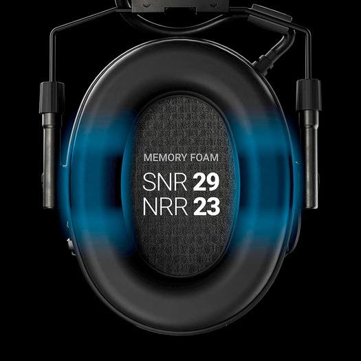 Sordin Supreme X2 Headband leather Gel kuulosuojaimet, vihre&auml; 301006-10G