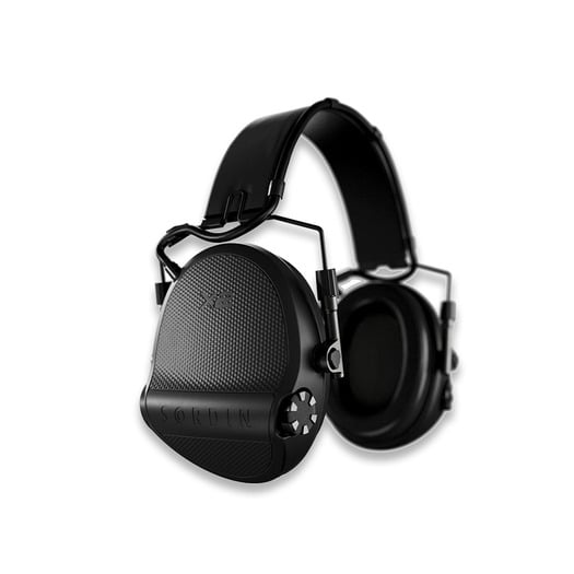 Ochrana uší Sordin Supreme X2 Headband leather Memory Foam, black 301004-10P