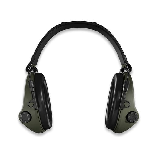 Sordin Supreme X2 Headband leather Memory Foam kuulosuojaimet, vihre&auml; 301006-10P