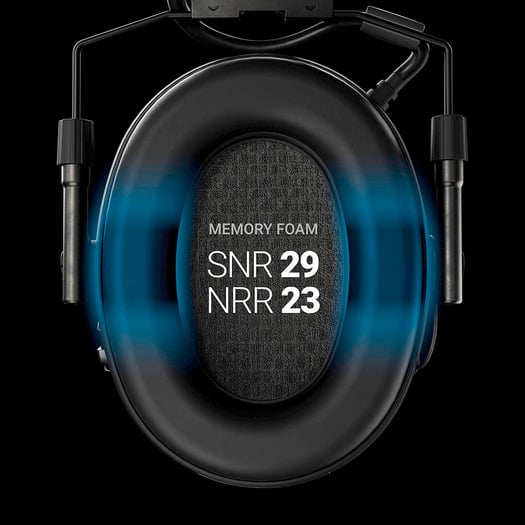 Sordin Supreme X2 Headband leather Memory Foam kuulosuojaimet, vihre&auml; 301006-10P