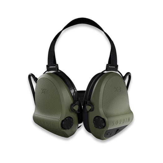 Sordin Supreme X2 Neckband Gel 耳套, green 301006-20G