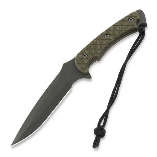 Spartan Blades Ares, Musta/Vihreä, Musta Molle