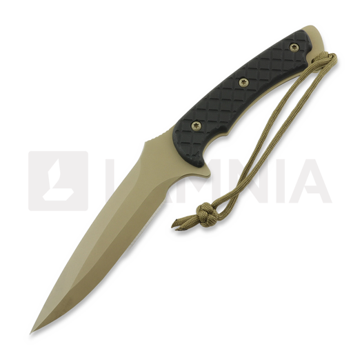 Coltello Spartan Blades Ares, FDE/Black, Tan Kydex