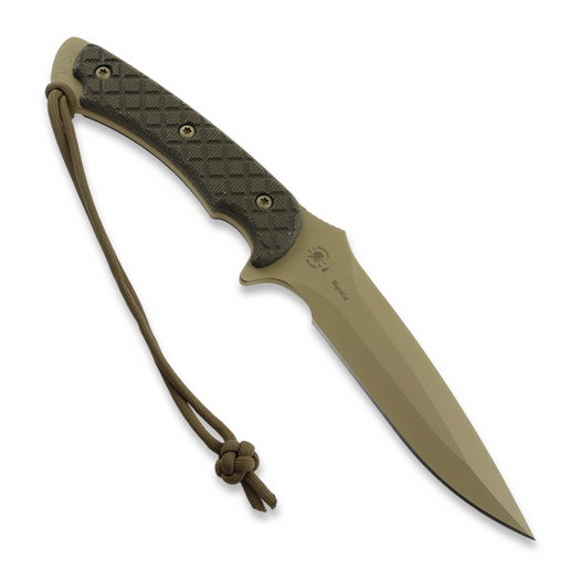 Spartan Blades Ares, Flat Dark Earth/Vihre&auml;, Musta Molle