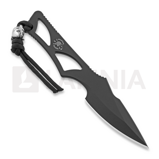 Spartan Blades Enyo S45VN halskniv, sort