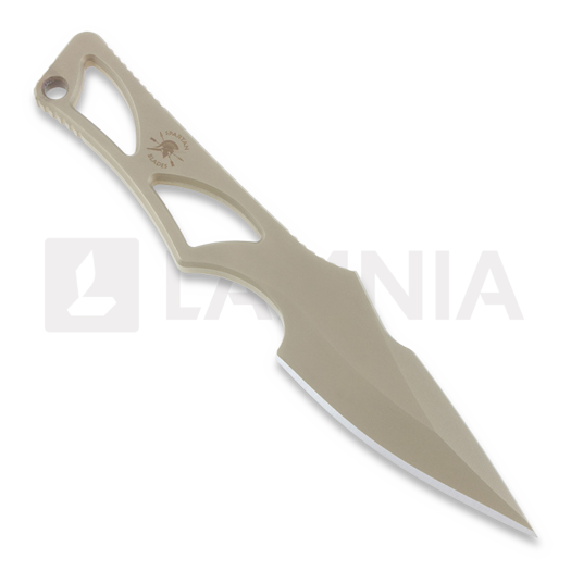 Spartan Blades Enyo S45VN Halsmesser, desert earth