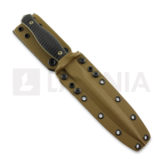 Spartan Blades George V-14 tőr, FDE/Black, Tan Kydex