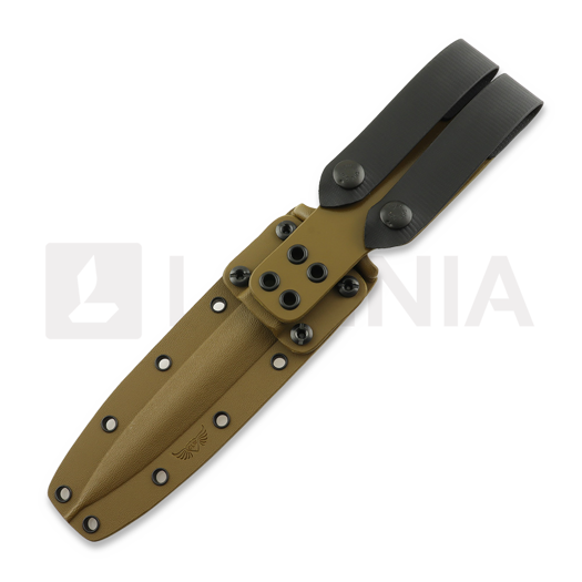Spartan Blades George V-14 tőr, FDE/Black, Tan Kydex