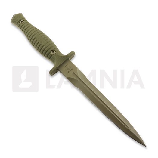 Spartan Blades George V-14 短刀, FDE/Green, Tan Kydex