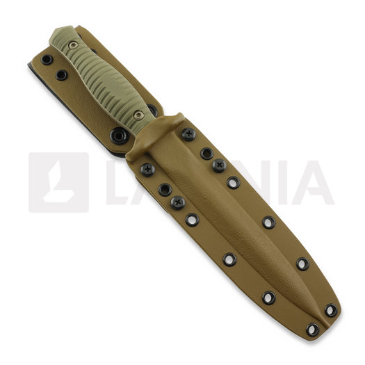 Spartan Blades George V-14 tőr, FDE/Green, Tan Kydex