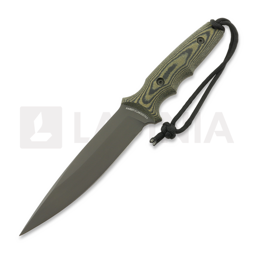 Spartan Blades Harsey Clandestina ナイフ, Black/Camo, Black Kydex