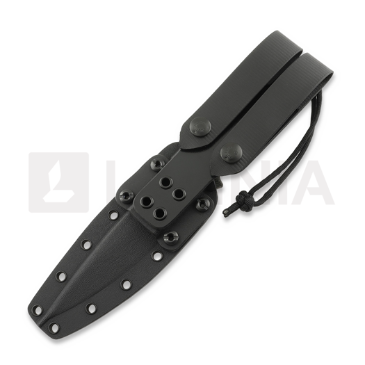 Spartan Blades Harsey Clandestina veitsi, Black/Camo, Black Kydex