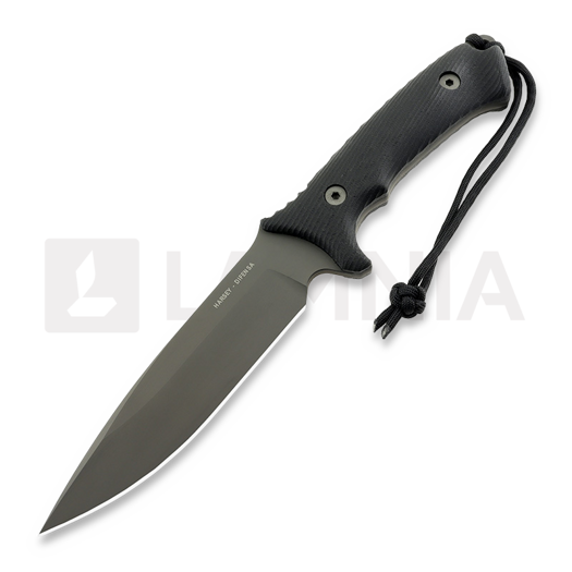 Spartan Blades Harsey Difensa, Black, Kydex