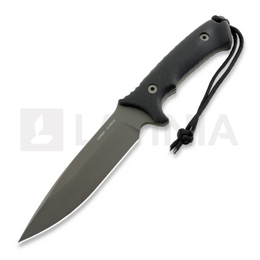 Spartan Blades Harsey Difensa, Black, Kydex