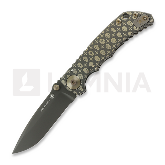 มีดพับ Spartan Blades Harsey Folder 2020 Special Edition Gilded Skulls