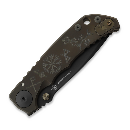 Couteau pliant Spartan Blades Harsey Folder 2020 Special Edition Runes & Staves