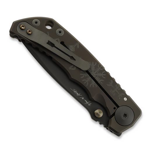 Spartan Blades Harsey Folder 2020 Special Edition Runes & Staves 折叠刀