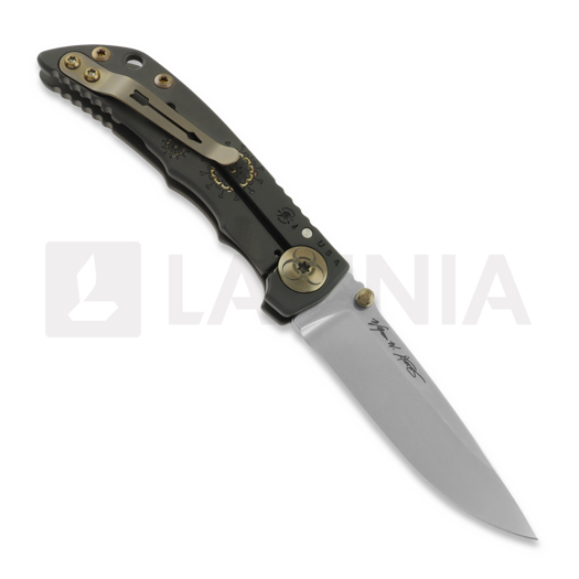 Spartan Blades Harsey Folder 3.25 Black Plague Doctor kääntöveitsi