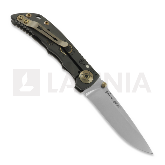 Spartan Blades Harsey Folder 3.25 Black Plague Doctor sulankstomas peilis