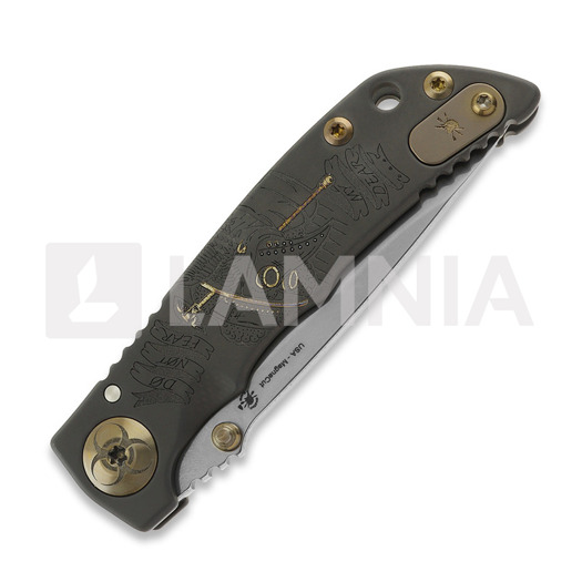 Zavírací nůž Spartan Blades Harsey Folder 3.25 Black Plague Doctor