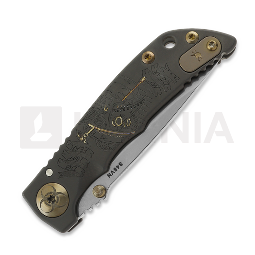 Spartan Blades Harsey Folder 3.25 Black Plague Doctor sulankstomas peilis