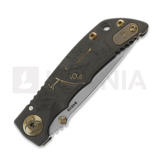 Spartan Blades Harsey Folder 3.25 Black Plague Doctor kääntöveitsi