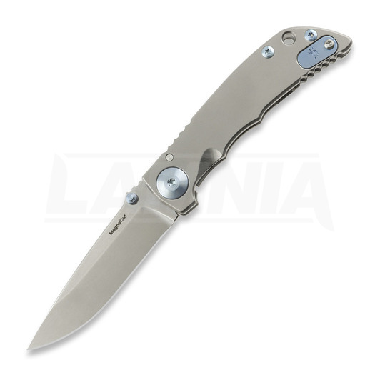 Spartan Blades Harsey Folder 3.25 접이식 나이프, Blue Anodized Hardware